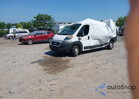 2021 Ram Promaster 2500 High Roof 159 Wb z USA, uszkodzony, nr VIN 3C6ERVDG8ME502386